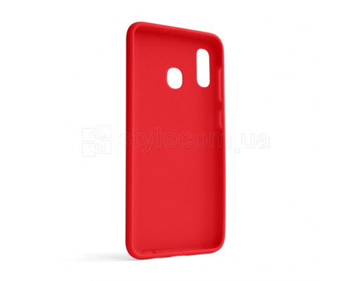 Чохол Full Silicone Case для Samsung Galaxy A30/A305 (2019) red (14) (без логотипу) TPS-2710000239543
