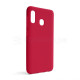 Чохол Full Silicone Case для Samsung Galaxy A30/A305 (2019) rose red (42) (без логотипу) TPS-2710000239550