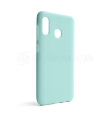 Чохол Full Silicone Case для Samsung Galaxy A30/A305 (2019) turquoise (17) (без логотипу) TPS-2710000239574