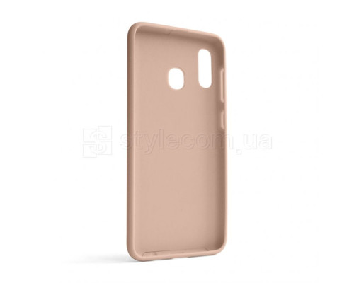 Чохол Full Silicone Case для Samsung Galaxy A30/A305 (2019) nude (19) (без логотипу) TPS-2710000239567