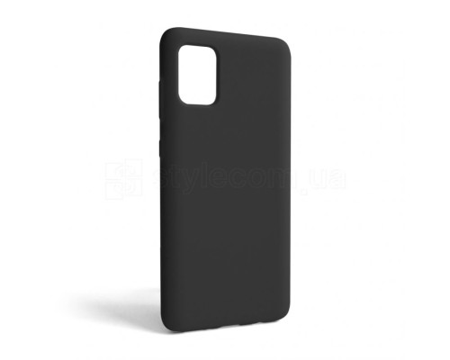 Чохол Full Silicone Case для Samsung Galaxy A31/A315 (2020) black (18) (без логотипу) TPS-2710000239604