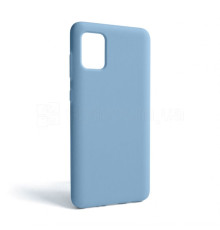 Чохол Full Silicone Case для Samsung Galaxy A31/A315 (2020) light blue (05) (без логотипу) TPS-2710000239642