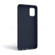 Чохол Full Silicone Case для Samsung Galaxy A31/A315 (2020) dark blue (08) (без логотипу) TPS-2710000239659