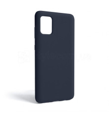 Чохол Full Silicone Case для Samsung Galaxy A31/A315 (2020) dark blue (08) (без логотипу)