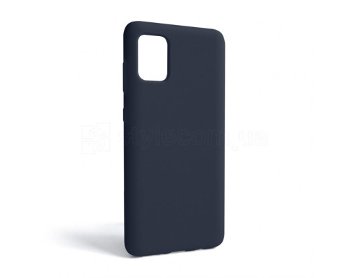 Чохол Full Silicone Case для Samsung Galaxy A31/A315 (2020) dark blue (08) (без логотипу) TPS-2710000239659