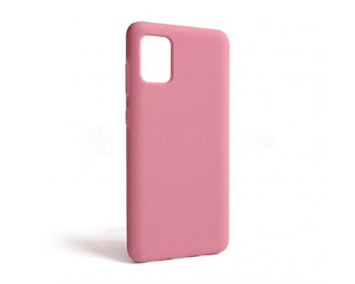 Чохол Full Silicone Case для Samsung Galaxy A31/A315 (2020) light pink (12) (без логотипу) TPS-2710000239666