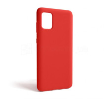 Чохол Full Silicone Case для Samsung Galaxy A31/A315 (2020) red (14) (без логотипу)