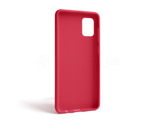 Чохол Full Silicone Case для Samsung Galaxy A31/A315 (2020) rose red (42) (без логотипу) TPS-2710000239680
