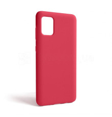 Чохол Full Silicone Case для Samsung Galaxy A31/A315 (2020) rose red (42) (без логотипу) TPS-2710000239680
