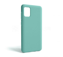 Чохол Full Silicone Case для Samsung Galaxy A31/A315 (2020) turquoise (17) (без логотипу)