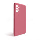 Чохол Full Silicone Case для Samsung Galaxy A32 4G/A325 (2021) light pink (12) (без логотипу)