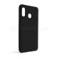 Чохол Full Silicone Case для Samsung Galaxy A30/A305 (2019) black (18) (без логотипу) TPS-2710000239482