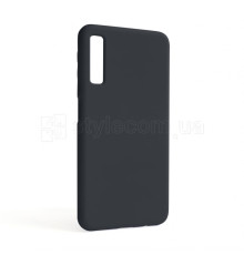 Чохол Full Silicone Case для Samsung Galaxy A7/A750 (2018) black (18) (без логотипу)