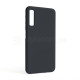 Чохол Full Silicone Case для Samsung Galaxy A7/A750 (2018) black (18) (без логотипу) TPS-2710000240679