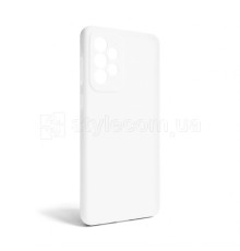 Чохол Full Silicone Case для Samsung Galaxy A73 5G/A736 (2022) white (09) (без логотипу)