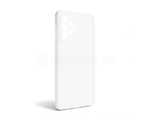 Чохол Full Silicone Case для Samsung Galaxy A73 5G/A736 (2022) white (09) (без логотипу) TPS-2710000240662