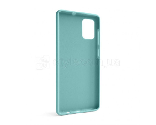 Чохол Full Silicone Case для Samsung Galaxy A71/A715 (2020) turquoise (17) (без логотипу) TPS-2710000240532