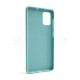 Чохол Full Silicone Case для Samsung Galaxy A71/A715 (2020) turquoise (17) (без логотипу) TPS-2710000240532