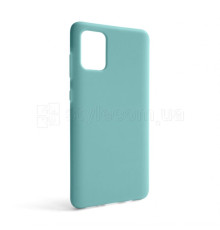 Чохол Full Silicone Case для Samsung Galaxy A71/A715 (2020) turquoise (17) (без логотипу)