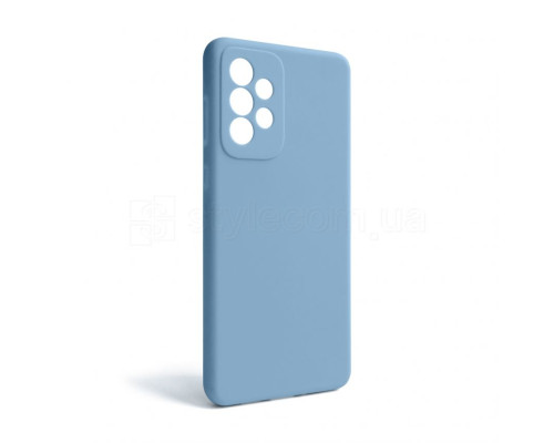 Чохол Full Silicone Case для Samsung Galaxy A73 5G/A736 (2022) light blue (05) (без логотипу) TPS-2710000240587