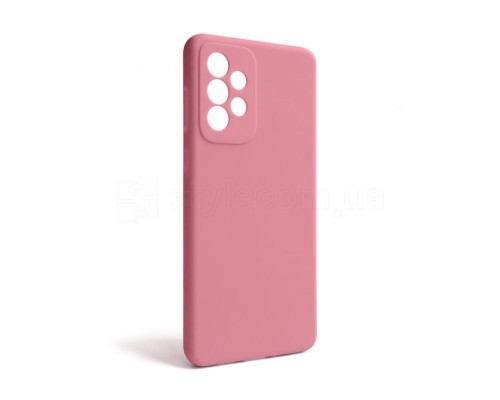 Чохол Full Silicone Case для Samsung Galaxy A73 5G/A736 (2022) light pink (12) (без логотипу) TPS-2710000240600