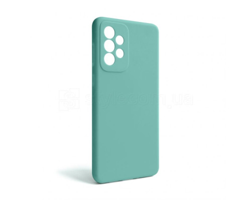 Чохол Full Silicone Case для Samsung Galaxy A73 5G/A736 (2022) turquoise (17) (без логотипу) TPS-2710000240648