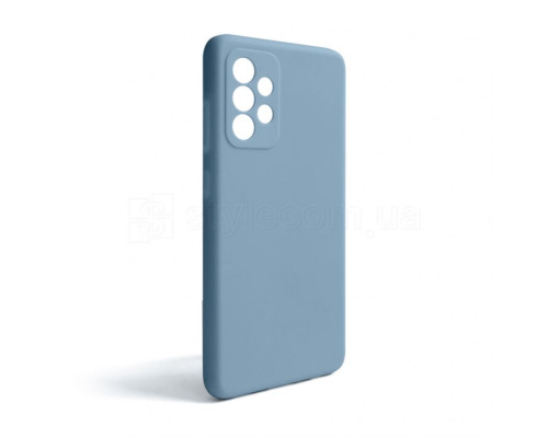 Чохол Full Silicone Case для Samsung Galaxy A52 4G/A525 (2021) light blue (05) (без логотипу) TPS-2710000240297