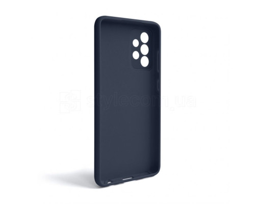 Чохол Full Silicone Case для Samsung Galaxy A52 4G/A525 (2021) dark blue (08) (без логотипу)