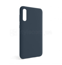 Чохол Full Silicone Case для Samsung Galaxy A50/A505 (2019) dark blue (08) (без логотипу)