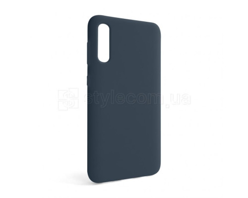 Чохол Full Silicone Case для Samsung Galaxy A50/A505 (2019) dark blue (08) (без логотипу)