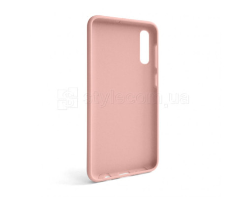 Чохол Full Silicone Case для Samsung Galaxy A50/A505 (2019) light pink (12) (без логотипу)