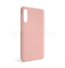 Чохол Full Silicone Case для Samsung Galaxy A50/A505 (2019) light pink (12) (без логотипу)