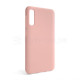 Чохол Full Silicone Case для Samsung Galaxy A50/A505 (2019) light pink (12) (без логотипу)