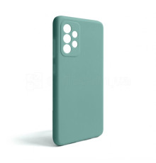 Чохол Full Silicone Case для Samsung Galaxy A52 4G/A525 (2021) turquoise (17) (без логотипу)