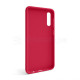 Чохол Full Silicone Case для Samsung Galaxy A50/A505 (2019) rose red (42) (без логотипу) TPS-2710000240075