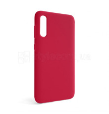 Чохол Full Silicone Case для Samsung Galaxy A50/A505 (2019) rose red (42) (без логотипу)