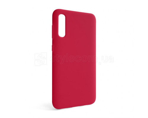 Чохол Full Silicone Case для Samsung Galaxy A50/A505 (2019) rose red (42) (без логотипу) TPS-2710000240075