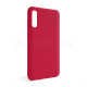 Чохол Full Silicone Case для Samsung Galaxy A50/A505 (2019) rose red (42) (без логотипу) TPS-2710000240075