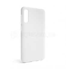 Чохол Full Silicone Case для Samsung Galaxy A50/A505 (2019) white (09) (без логотипу) TPS-2710000240112