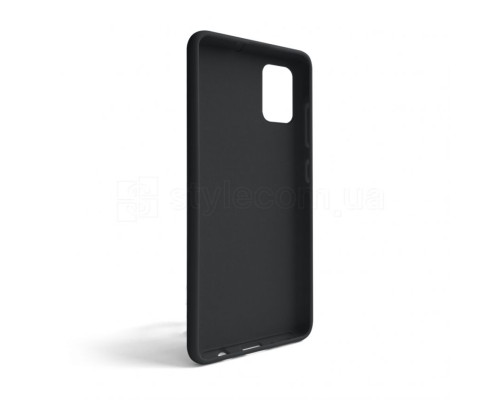 Чохол Full Silicone Case для Samsung Galaxy A51/A515 (2019) black (18) (без логотипу) TPS-2710000240129