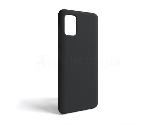 Чохол Full Silicone Case для Samsung Galaxy A51/A515 (2019) black (18) (без логотипу) TPS-2710000240129