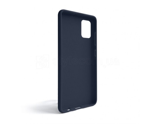 Чохол Full Silicone Case для Samsung Galaxy A51/A515 (2019) dark blue (08) (без логотипу) TPS-2710000240174