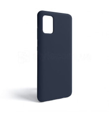 Чохол Full Silicone Case для Samsung Galaxy A51/A515 (2019) dark blue (08) (без логотипу)