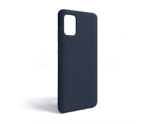 Чохол Full Silicone Case для Samsung Galaxy A51/A515 (2019) dark blue (08) (без логотипу) TPS-2710000240174