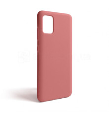 Чохол Full Silicone Case для Samsung Galaxy A51/A515 (2019) light pink (12) (без логотипу)