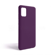 Чохол Full Silicone Case для Samsung Galaxy A51/A515 (2019) purple (30) (без логотипу) TPS-2710000240198