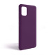 Чохол Full Silicone Case для Samsung Galaxy A51/A515 (2019) purple (30) (без логотипу) TPS-2710000240198