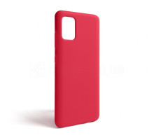 Чохол Full Silicone Case для Samsung Galaxy A51/A515 (2019) rose red (42) (без логотипу) TPS-2710000240211