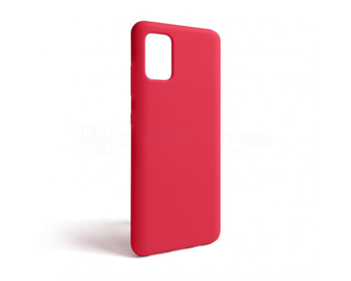 Чохол Full Silicone Case для Samsung Galaxy A51/A515 (2019) rose red (42) (без логотипу) TPS-2710000240211