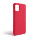 Чохол Full Silicone Case для Samsung Galaxy A51/A515 (2019) rose red (42) (без логотипу) TPS-2710000240211